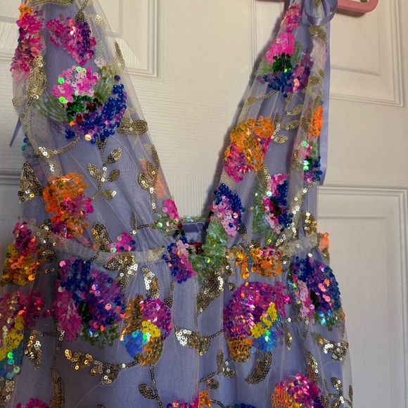 NWOT | Colorful Sequin Dress - Picture 3 of 6